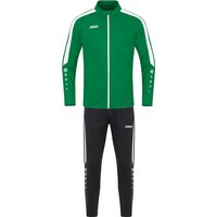 JAKO Power Polyester Trainingsanzug Damen 200 - sportgrün 40 von Jako