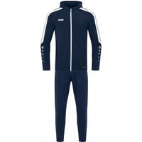 JAKO Power Polyester Trainingsanzug mit Kapuze Herren 900 - marine M von Jako