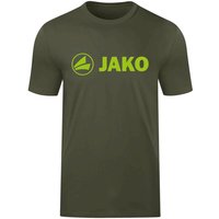 JAKO Promo T-Shirt Kinder khaki/neongrün 116 von Jako