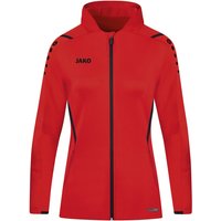 JAKO Challenge Trainingsjacke mit Kapuze Damen rot/schwarz 36 von Jako