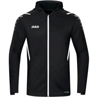 JAKO Challenge Trainingsjacke mit Kapuze Kinder schwarz/weiß 152 von Jako