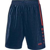 JAKO Turin Sporthose Kinder navy/flame 164 von Jako