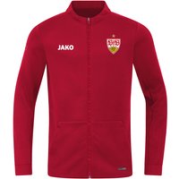 JAKO VfB Stuttgart Pro Casual Jacke 2023/24 141 - chili rot S von Jako