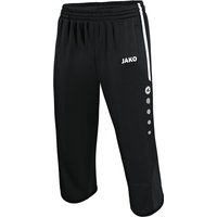 JAKO Active 3/4 Trainingsshorts schwarz/weiß S von Jako