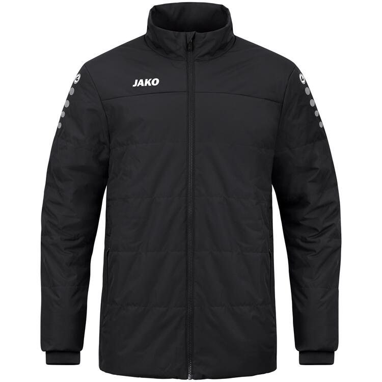Jako Coachjacke Team 7104-800 schwarz Gr. 3XL von Jako