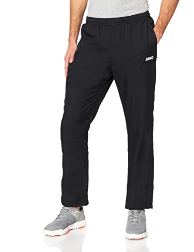 JAKO Herren Classico Lange Maten presentatiebroek Damen Hose, Schwarz, 76 EU von JAKO