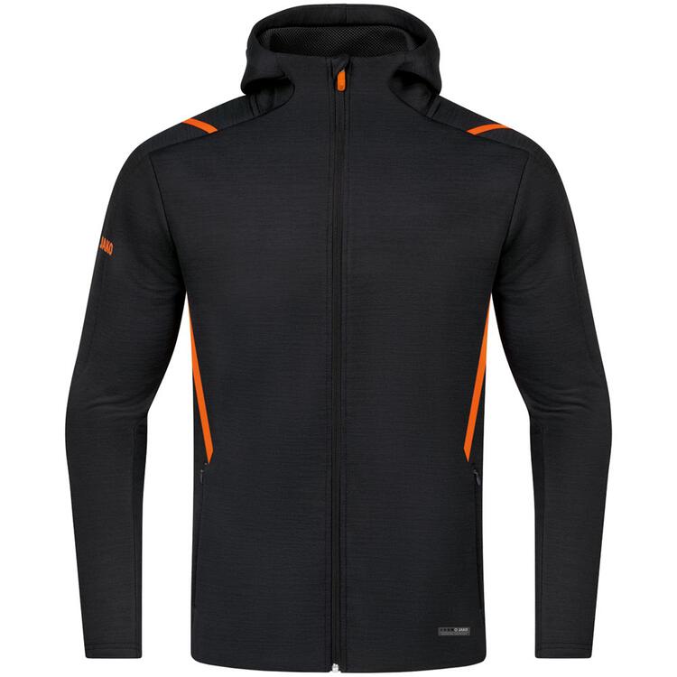 Jako Freizeitjacke Challenge mit Kapuze 9821 schwarz... von Jako