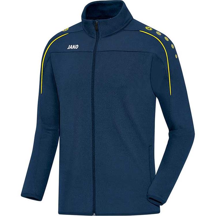 Jako Freizeitjacke Classico nightblue/citro 9850 42 Gr. 38 von Jako