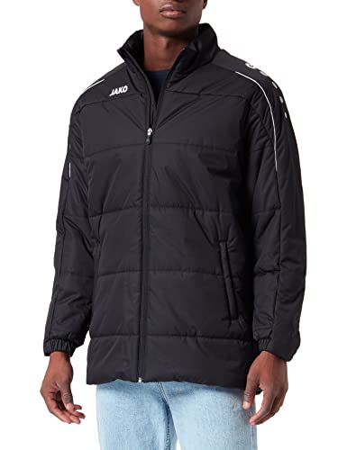 JAKO Herren Coachjakke Classico Coachjacke, Schwarz, M EU von JAKO