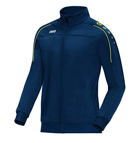 JAKO Herren Polyesterjacke Classico, nightblue/citro, XXL, 9350 von JAKO