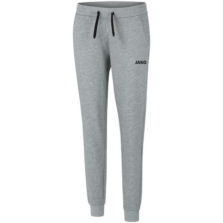 Jako Jogginghose Base mit B?ndchen Damen 6565D hellgrau meliert 42 von Jako