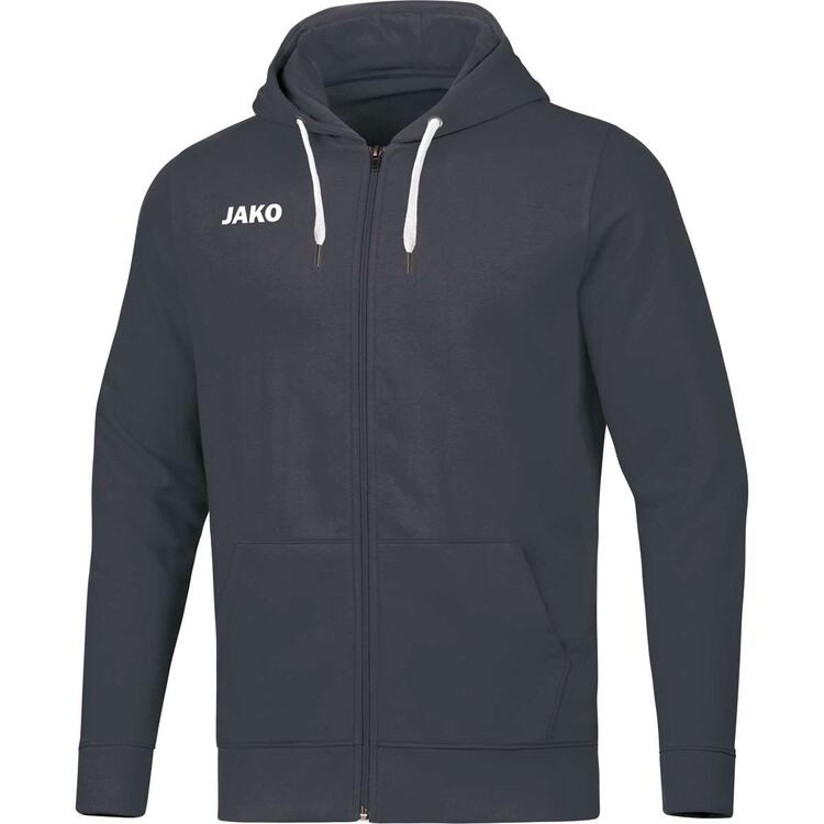Jako Kapuzenjacke Base 6865-21 anthrazit Gr. L von Jako