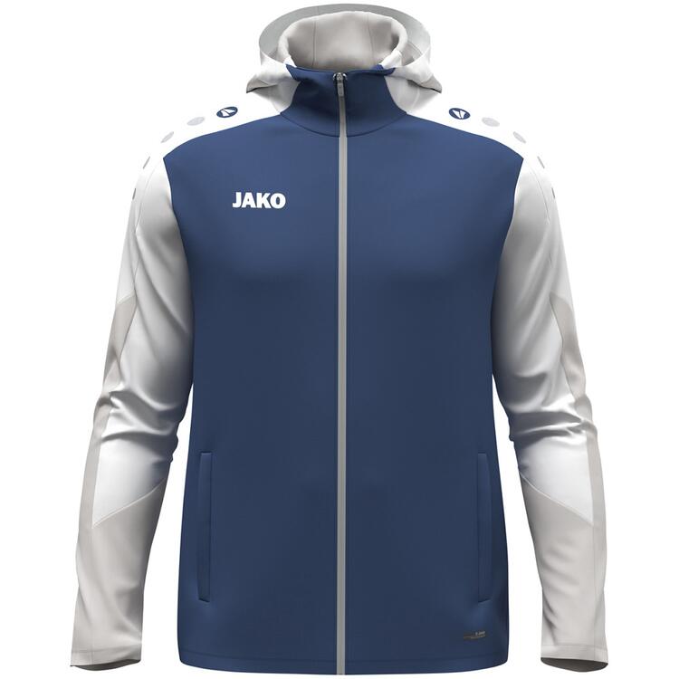 Jako Kapuzenjacke Dynamic 6870 nachtblau/wei?/hellgrau - Gr. M von Jako