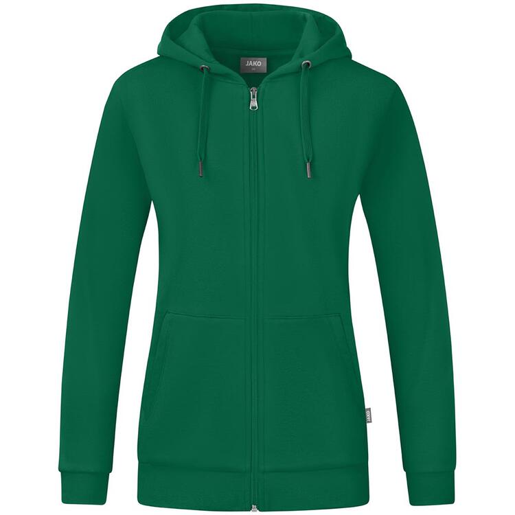 Jako Kapuzenjacke Organic C6820 gr?n Gr. 40 von Jako