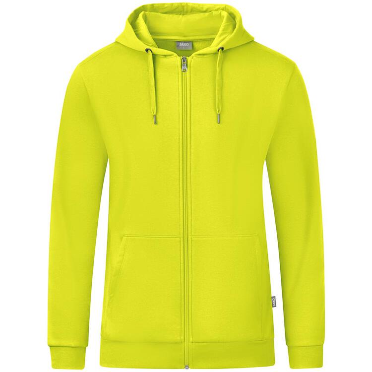 Jako Kapuzenjacke Organic C6820 lime Gr. S von Jako