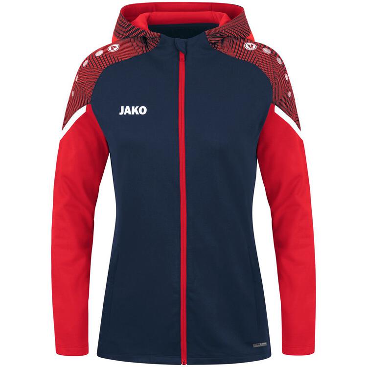 Jako Kapuzenjacke Performance 6822 marine/rot 34 von Jako