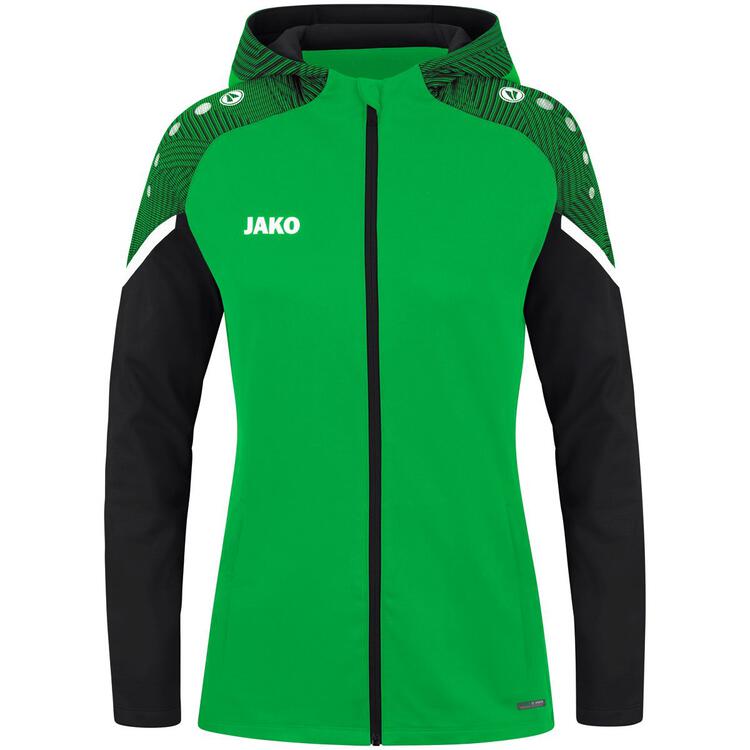 Jako Kapuzenjacke Performance 6822 soft green/schwarz 36 von Jako