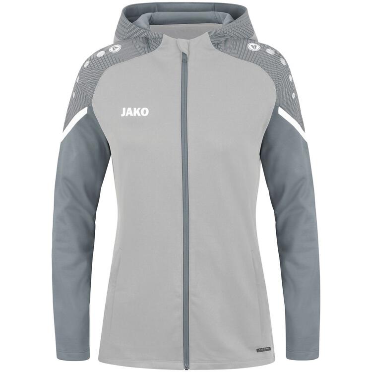 Jako Kapuzenjacke Performance 6822 soft grey/steingrau 34 von Jako
