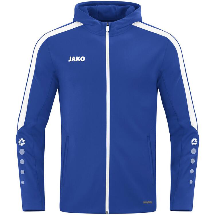 Jako Kapuzenjacke Power 6823 400 royal - Gr. 40 von Jako