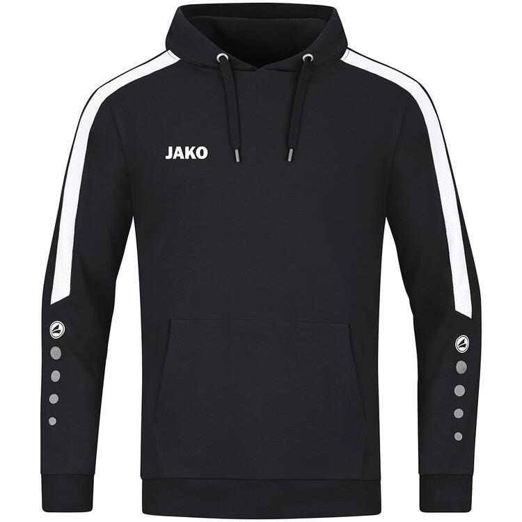 Jako Kapuzensweat Power 6723 800 schwarz - Gr. 36 von Jako