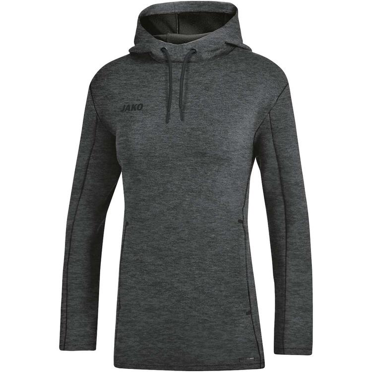 Jako Kapuzensweat Premium Basics anthrazit meliert 6729 21 Gr. 44 von Jako