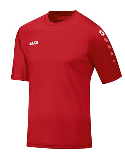JAKO Unisex Kinder Team (Kurzarm) Fußballtrikots, Sportrot, 116 EU von JAKO