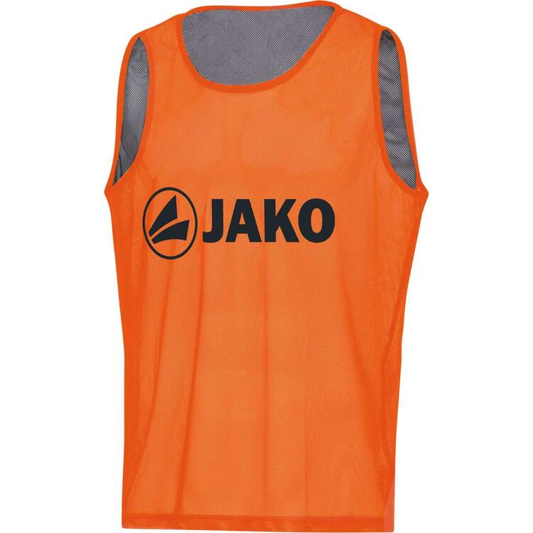 Jako Leibchen Reverse 2618-19 neonorange/steingrau Gr. Senior von Jako