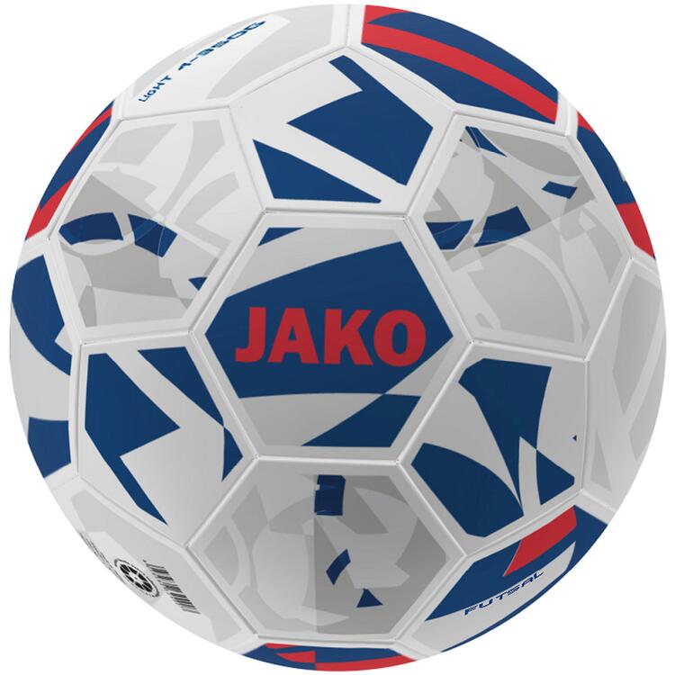 Jako Lightball Futsal Jugend Trainingsball 2366 wei?/navy/rot, 350g... von Jako