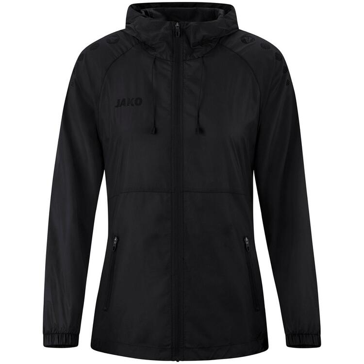 Jako Lightweightjacke Flow Damen 9876D schwarz - Gr. XL (46/48) von Jako