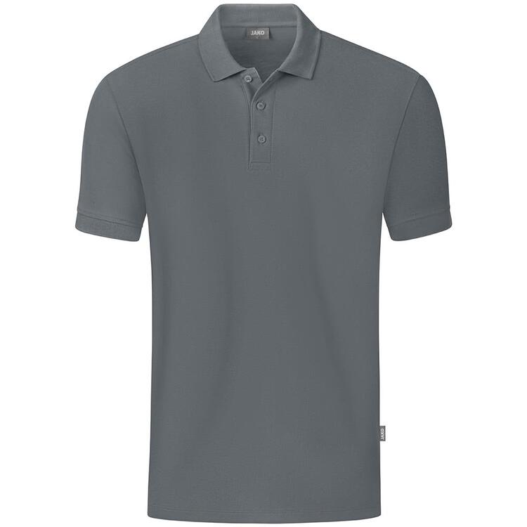 Jako Polo Organic C6320 steingrau 3XL von Jako