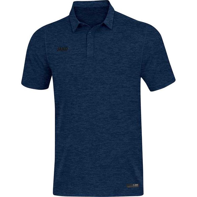 Jako Polo Premium Basics marine meliert 6329 49 Gr. XL von Jako