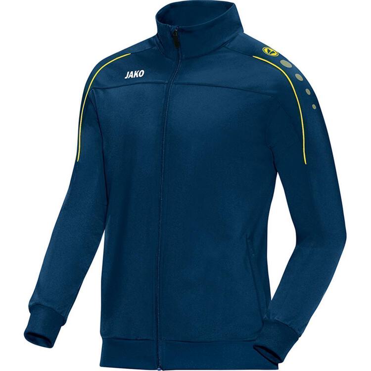 Jako Polyesterjacke Classico 9350 42 nightblue/citro Gr. 128 von Jako