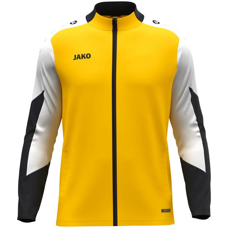 Jako Polyesterjacke Dynamic 9370 gelb/wei?/schwarz - Gr. S von Jako