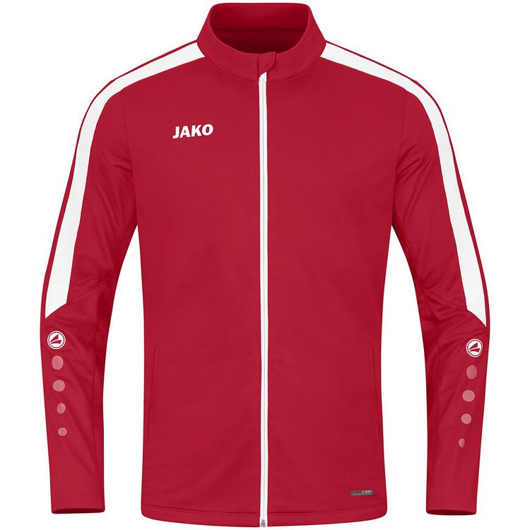 Jako Polyesterjacke Power 9323 100 rot - Gr. 140 von Jako