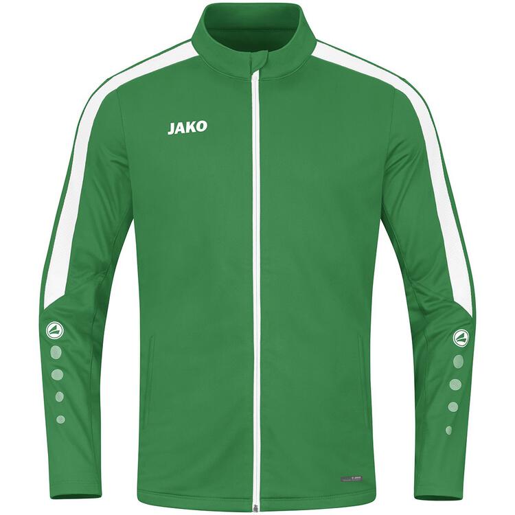 Jako Polyesterjacke Power 9323 200 sportgr?n - Gr. 34 von Jako