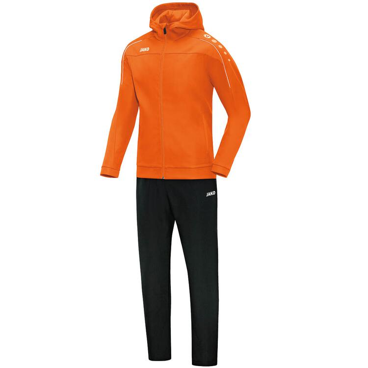 Jako Pr?sentationsanzug Classico mit Kapuze neonorange M9650 19 Gr.... von Jako