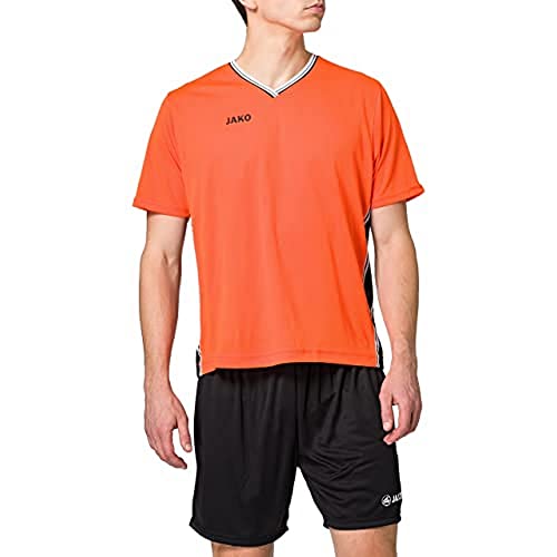 JAKO Herren Trikot Shooting Shirt Center, Neon Orange/schwarz, S, 4201 von JAKO