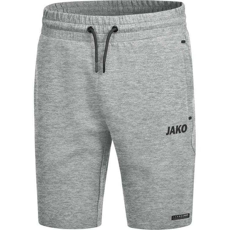 Jako Short Premium Basics grau meliert 8529 40 Gr. M von Jako