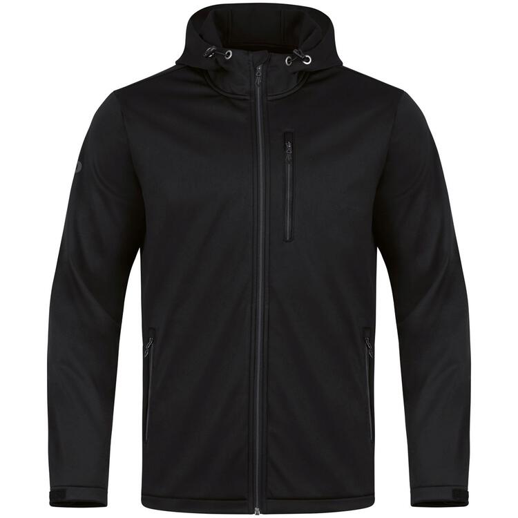 Jako Softshelljacke Premium 7607-800 schwarz - Gr. 44 von Jako
