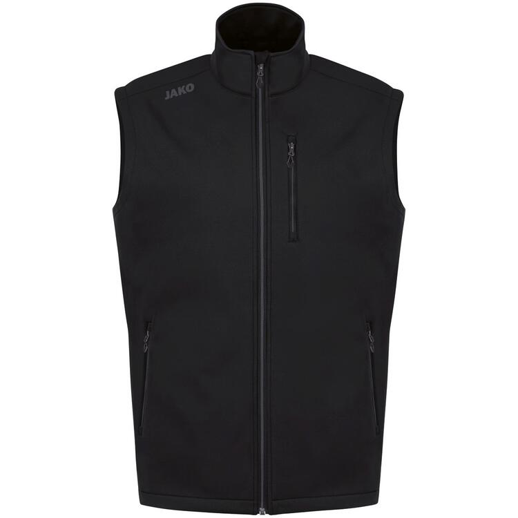 Jako Softshellweste Premium 7007-800 schwarz - Gr. 38 von Jako