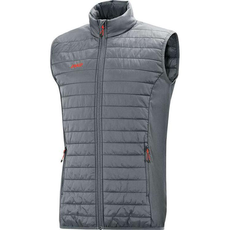 Jako Steppweste Premium steingrau 7005 40 Gr. 3XL von Jako
