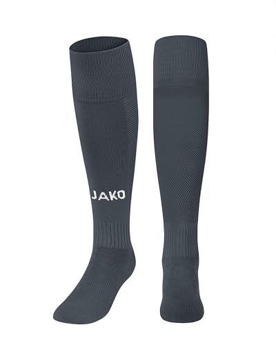 JAKO Unisex Glasgow 2.0 Stutzenstrumpf, anthrazit, 31-34 EU von JAKO
