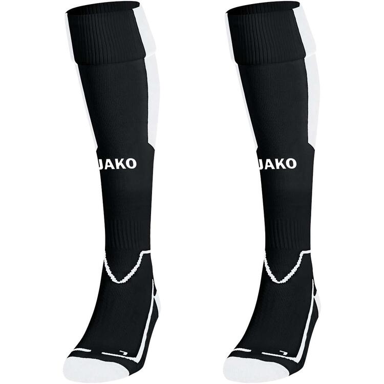 Jako Stutzenstrumpf Lazio schwarz/wei? 3866 80 Gr. 3 (35-38) von Jako