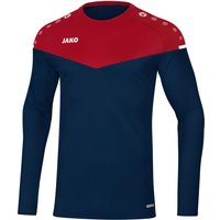 JAKO Champ 2.0 Sweatshirt marine/chili rot XL von Jako
