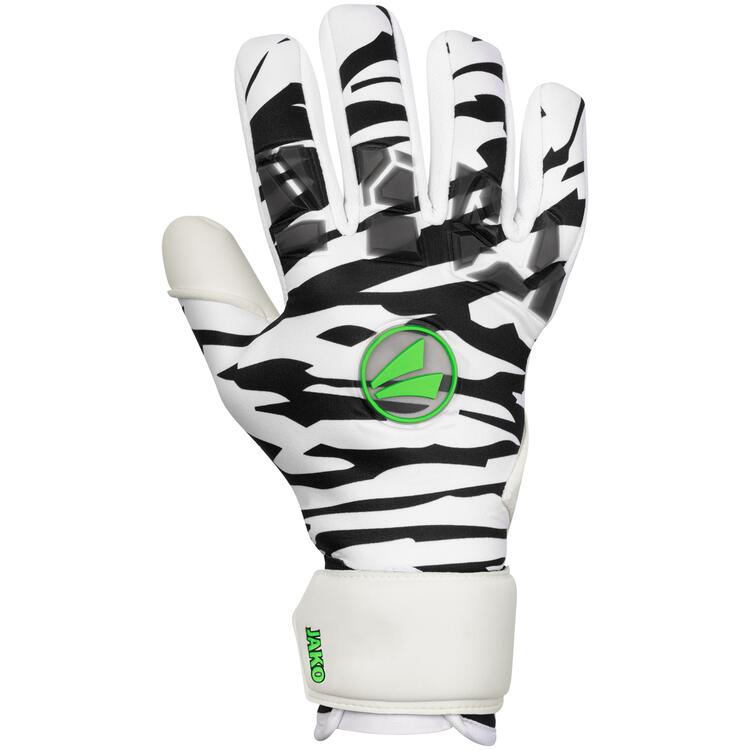 Jako TW-Handschuh Animal GIGA NC 2592 wei?/schwarz/neongr?n - Gr. 8,5 von Jako