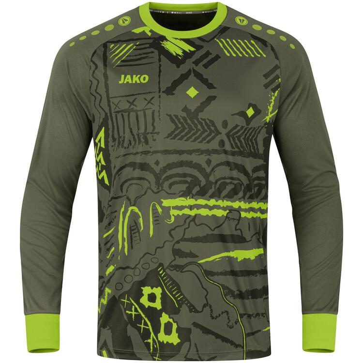 Jako TW-Trikot Tropicana 8911-231 khaki/neongr?n - Gr. M von Jako