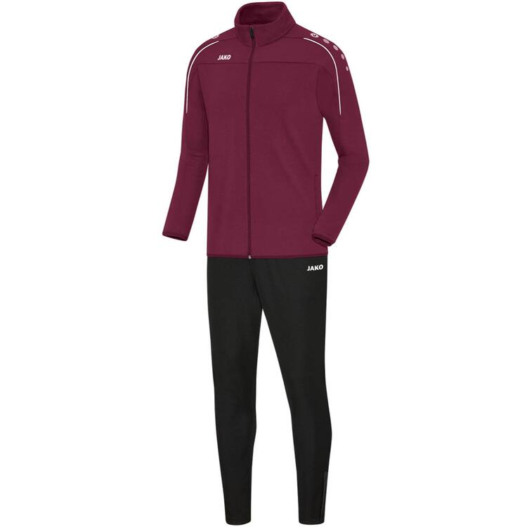Jako Trainingsanzug Classico maroon M8150 14 Gr. 140 von Jako