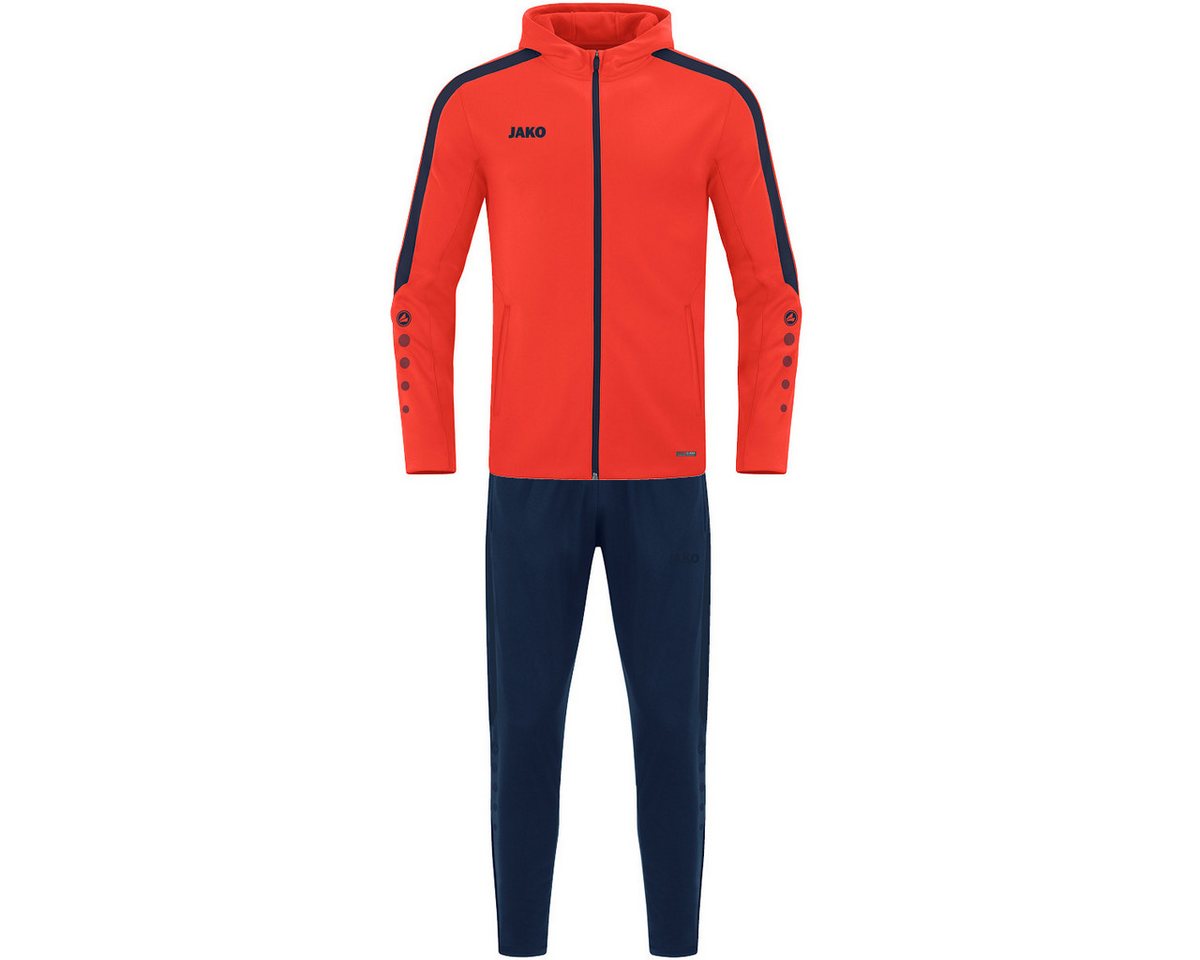 Jako Jogginganzug M9423 Trainingsanzug Polyester Power mit Kapuze von Jako