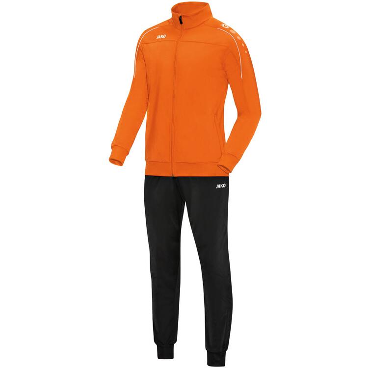 Jako Trainingsanzug Polyester Classico neonorange M9150 19 Gr. 128 von Jako