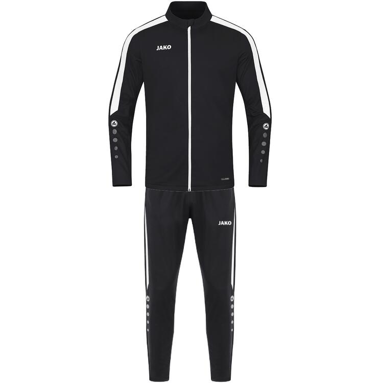 Jako Trainingsanzug Polyester Power M9123 schwarz - Gr. L von Jako